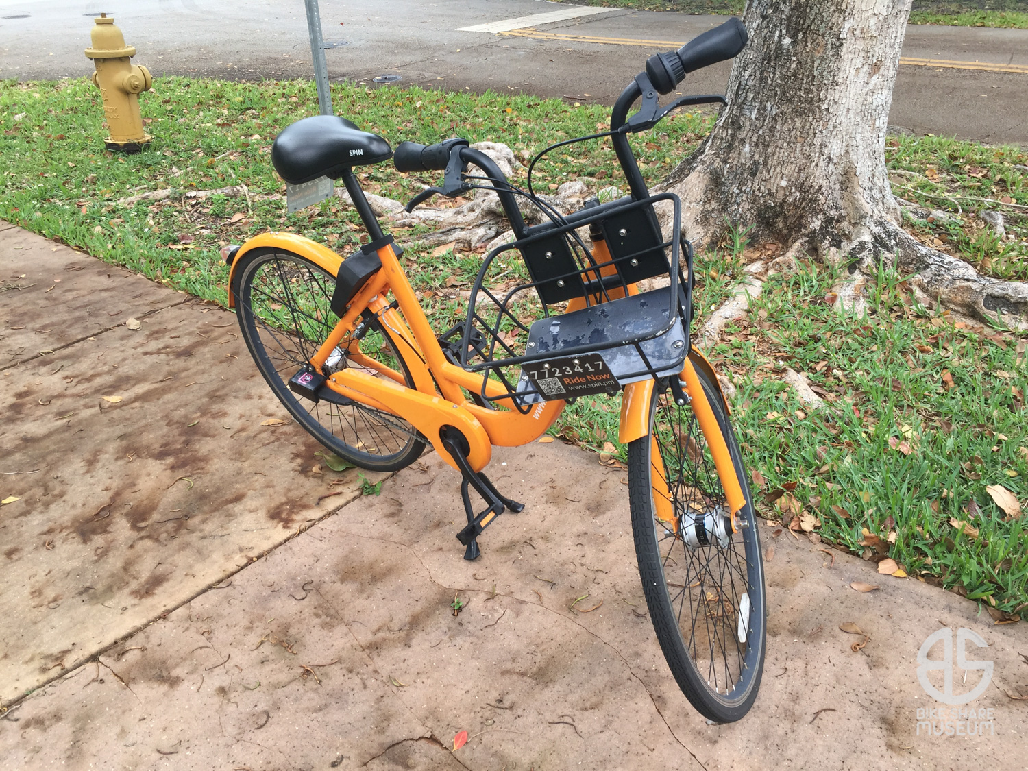 A closer look at Spin s bicycle The Bike Share Museum